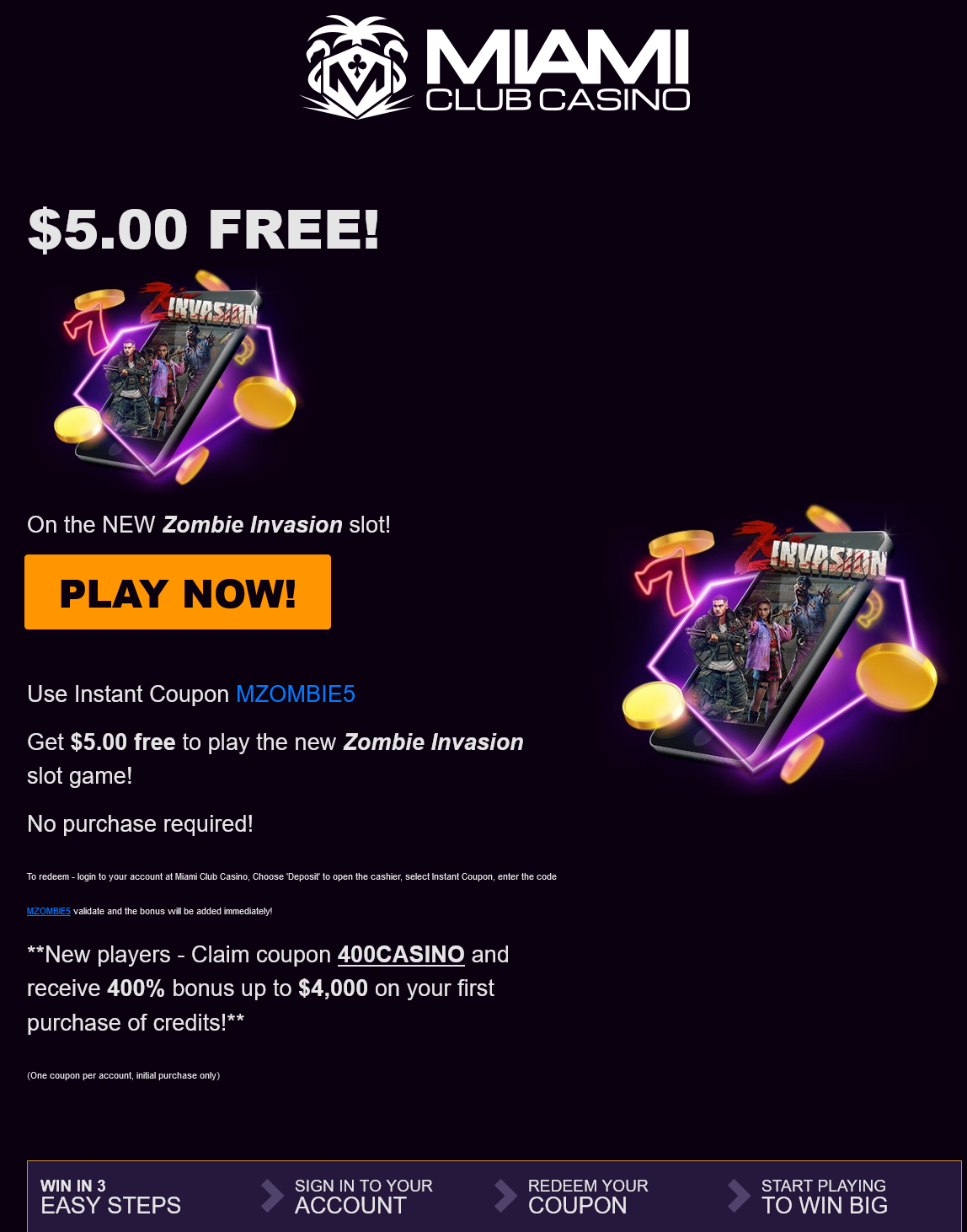 Miami Club Zombie
Invasion