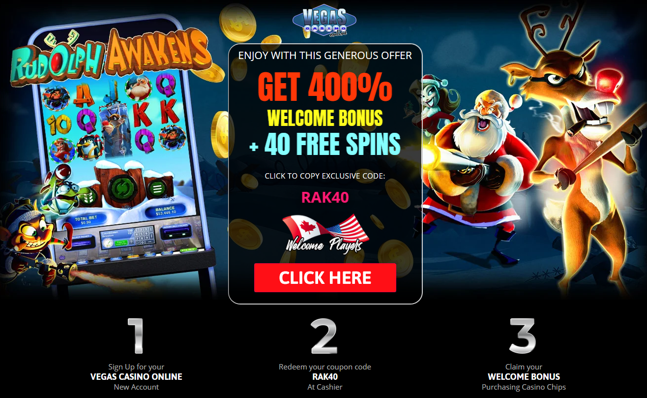 400% WELCOME
BONUS | + 40 FREE SPINS 400% WELCOME
BONUS | + 40 FREE SPINS
